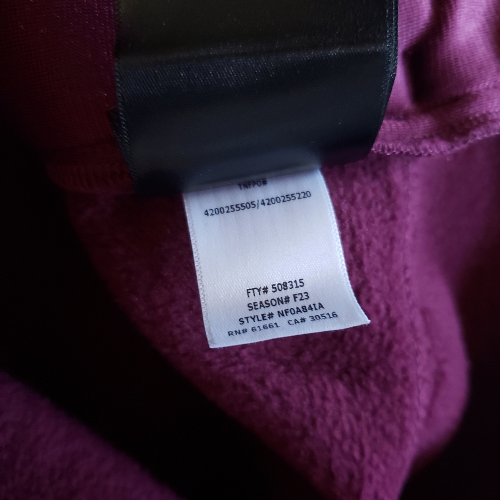 The North Face Women's Front Range Fleece Zip Berry Red Jacket Size Medium $130 - Picture 16 of 16